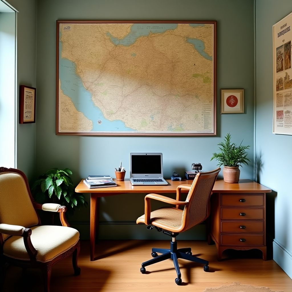 První kancelář našeho projektu v roce 2015