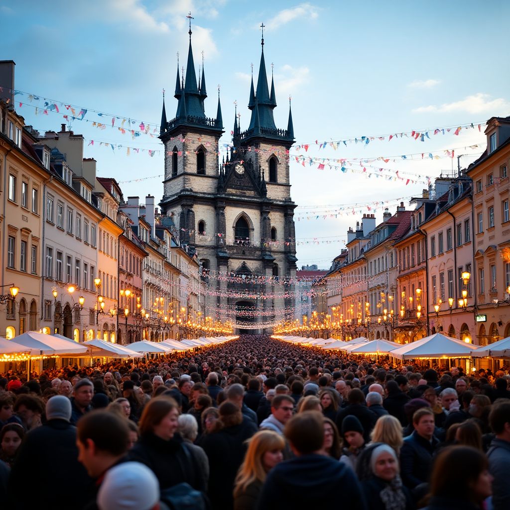 Festival v Praze