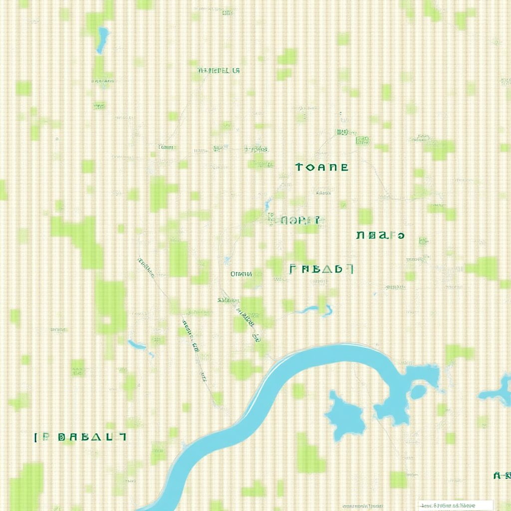 Mapa Prahy